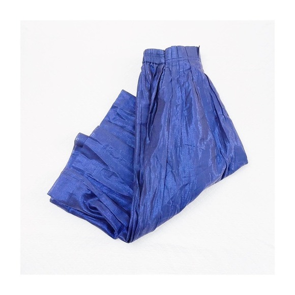 J. Crew Blue Black Irridescent A-Line Skirt SZ00 - Picture 1 of 6